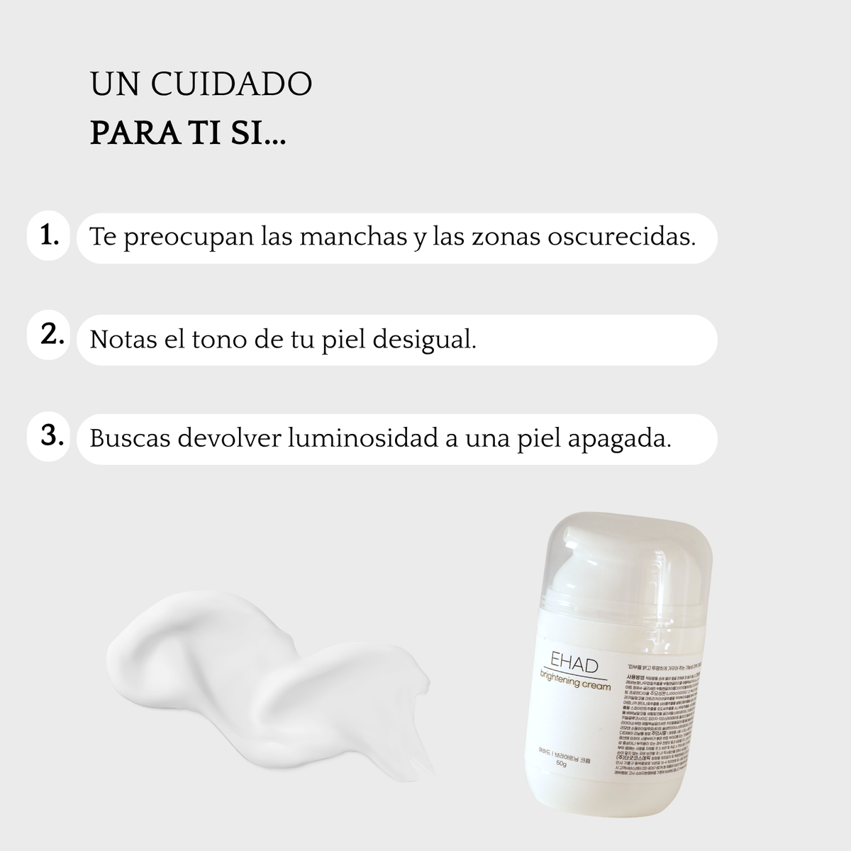 Crema Blanqueante/iluminadora